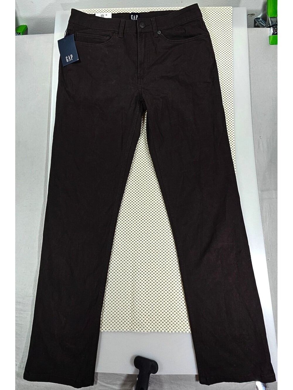 GAP Men's 32x30 5 Pocket Pants Slim Fit Stretch Twill Brown NWT